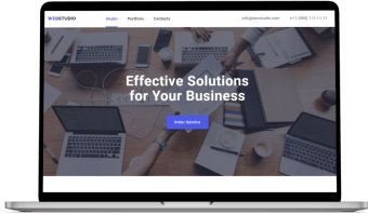 Foto project web development WEBSTUDIO