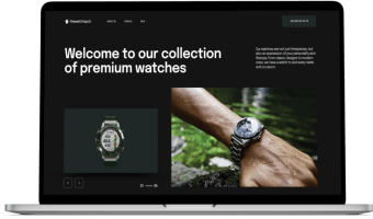 Foto project web development THEWATCHSPOT